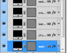 パレットのグラデーションカラーのレイヤースタイルをコピーする