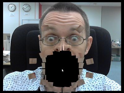 html5 exploding camera demo