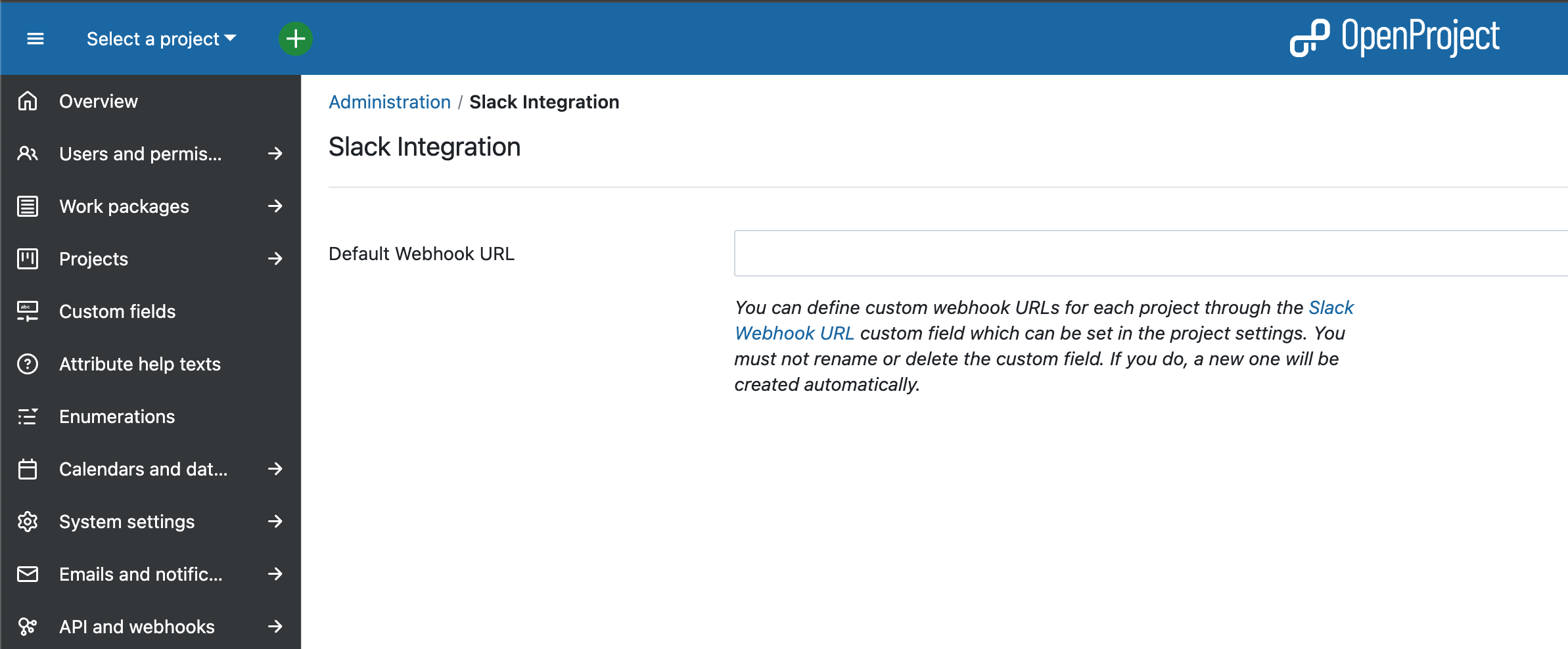 global-slack-settings