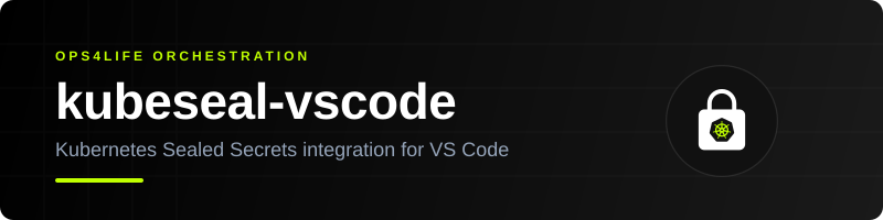ops4life Kubeseal VSCode Banner