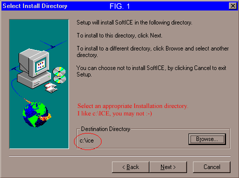 Softice Tutorial siceinst.htm: The Ultimate Beginner - Session 1: SoftICE Install for ...