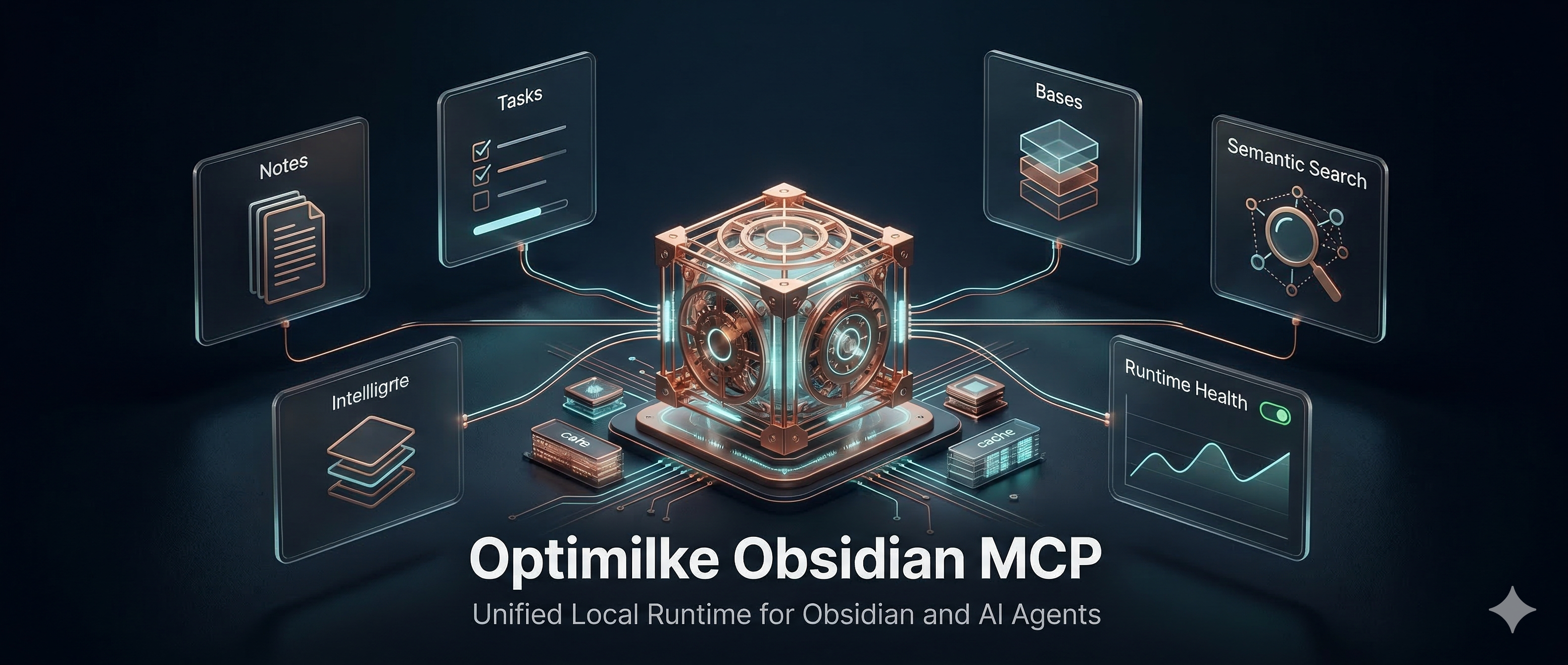 Optimike Obsidian MCP hero