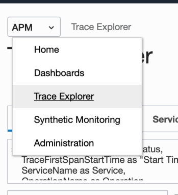 Tracing A Node.js with OCI Application Performance Monitoring and