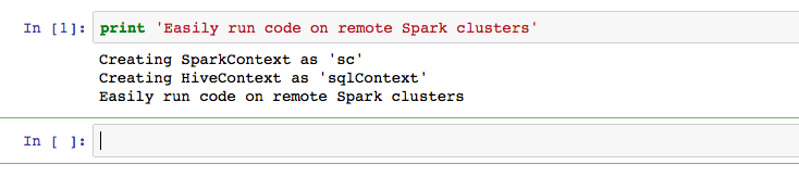 Automatic SparkContext and SQLContext creation