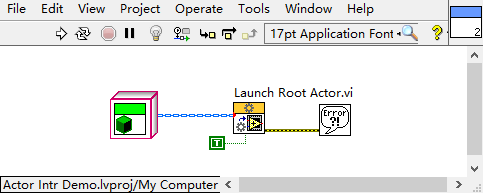 Actor Launch Root