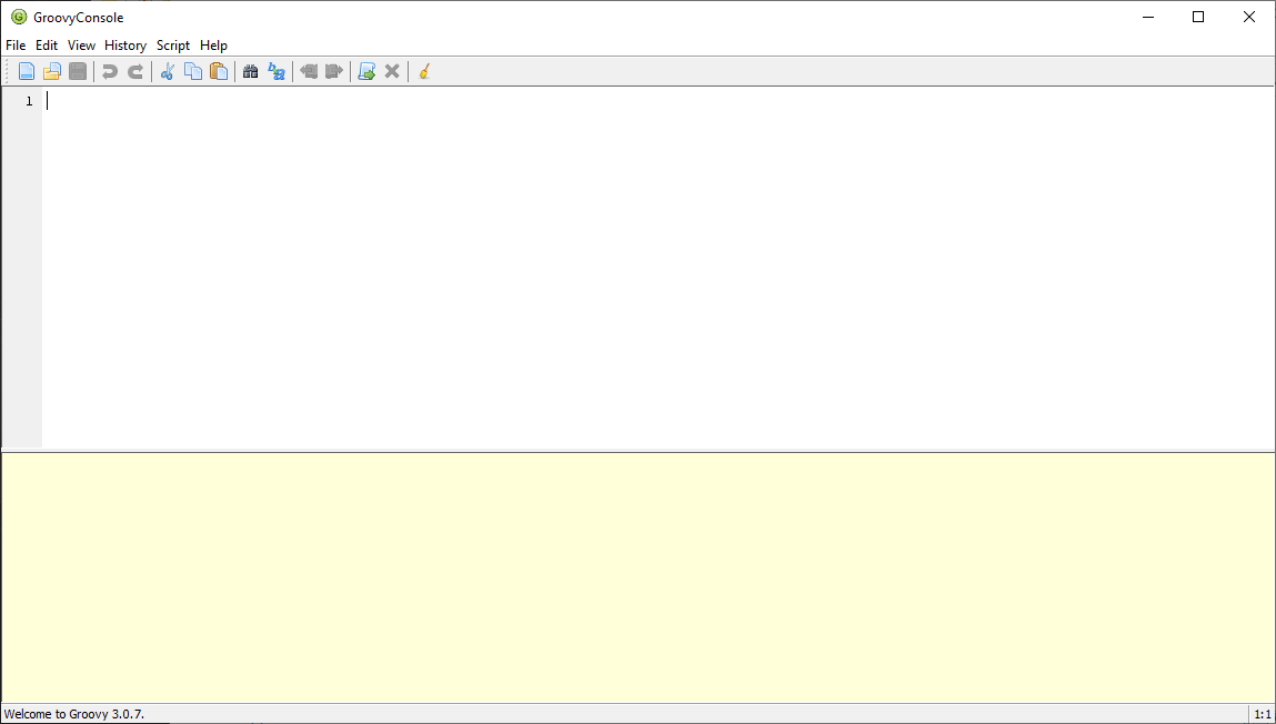 Groovy Console