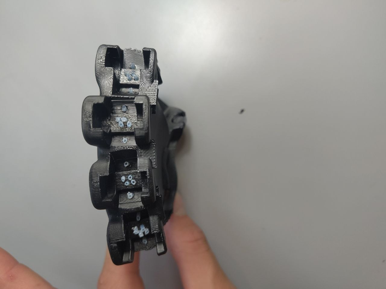 Carpals channels to be fitted with PTFE tube
