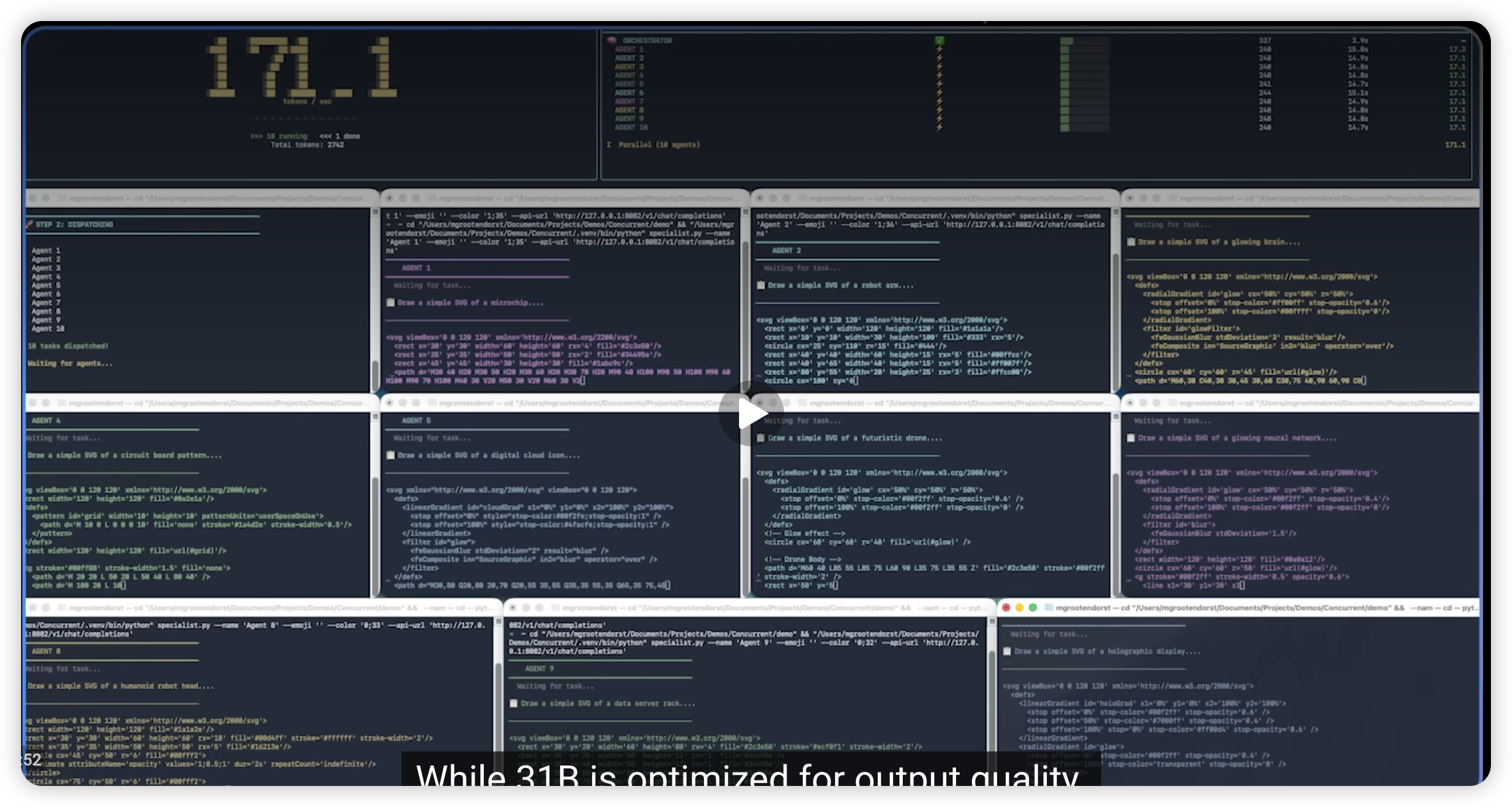 Gemma 4 本地部署速度测试