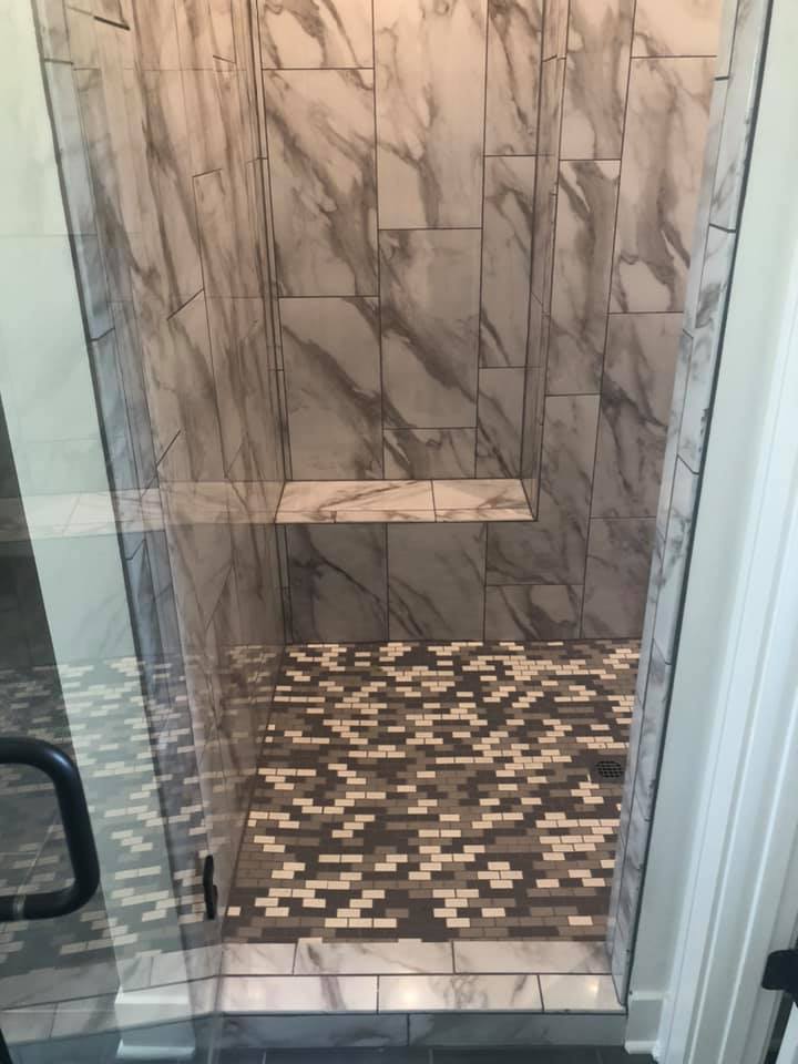 Bathroom tile