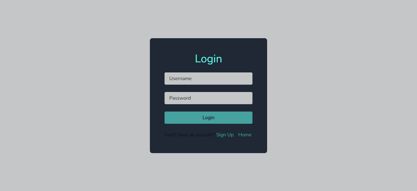 Login