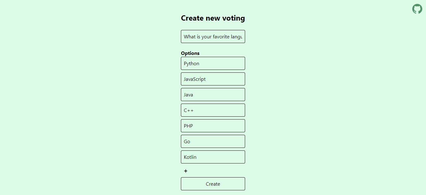 voting app