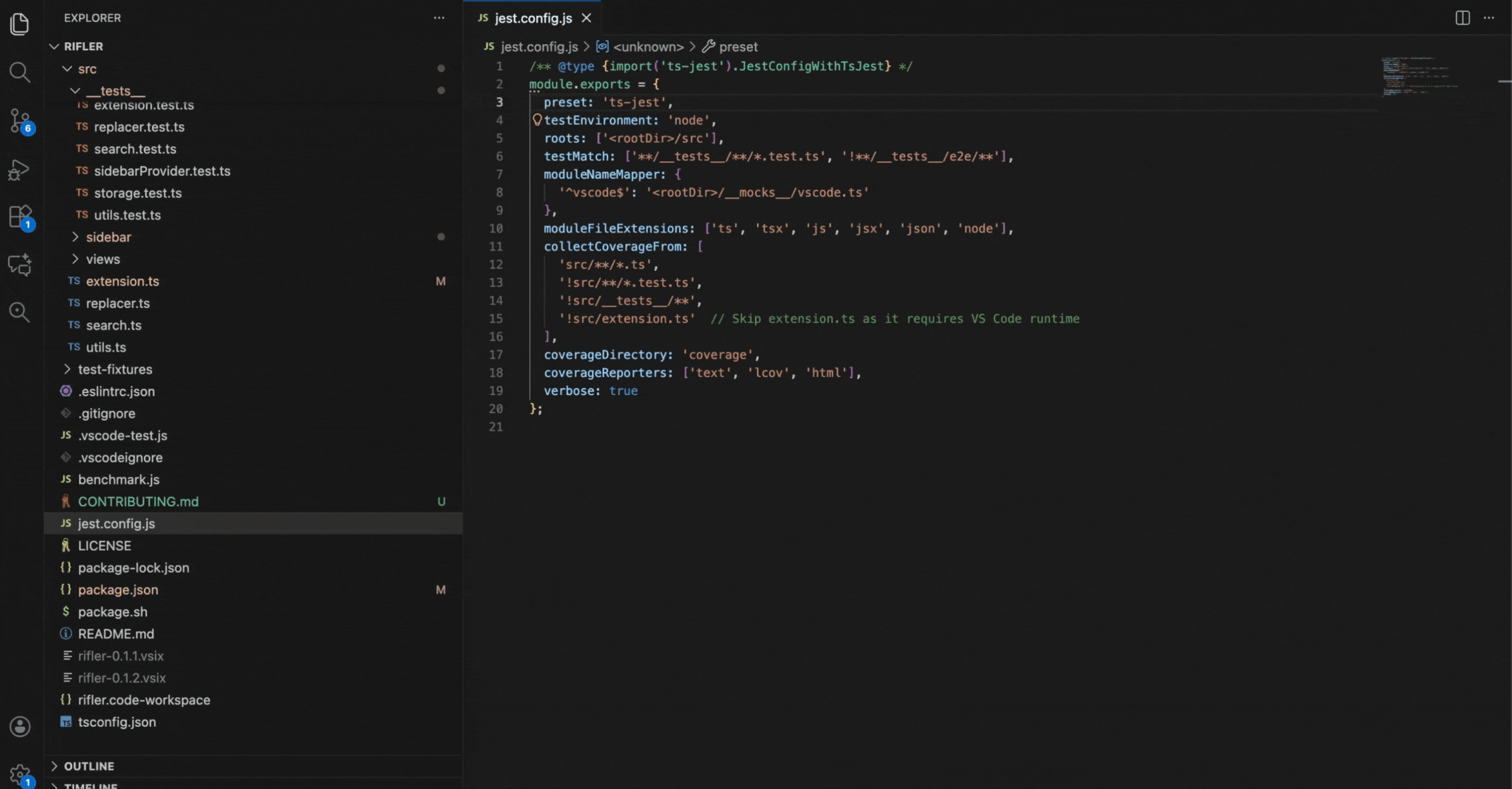 Rifler Sidebar Mode Demo
