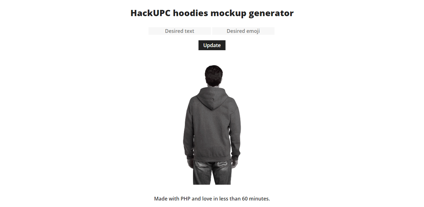 Hoodies mockup generator