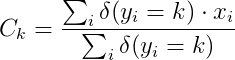 Update centroids