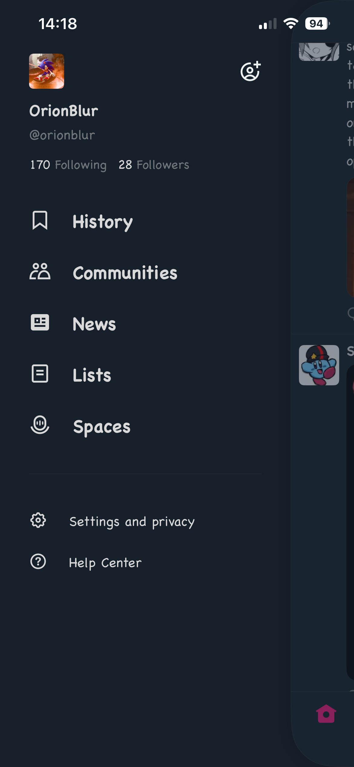 Screenshot 2 of Twitter