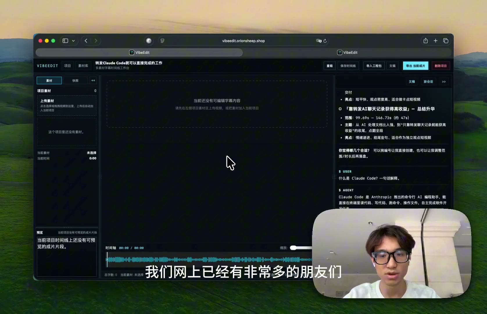 VibeEdit 产品演示