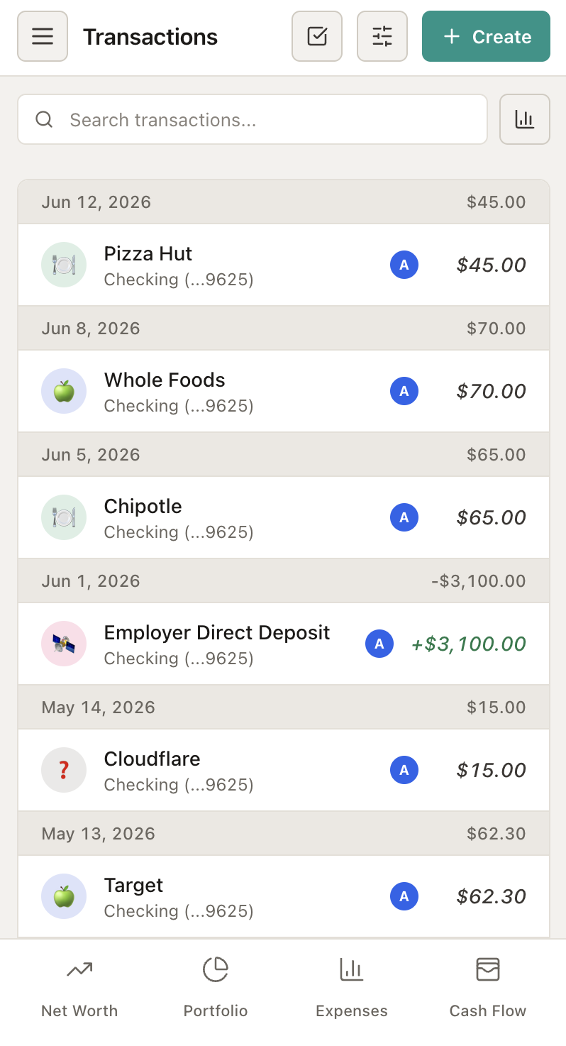 Tallyo PWA on mobile