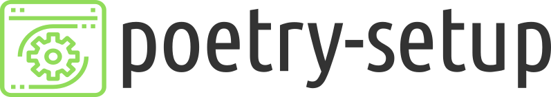 poetry-setup logo