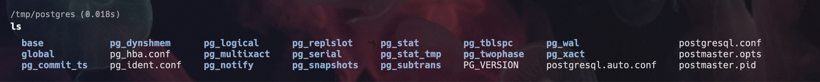 Postgresql Mount