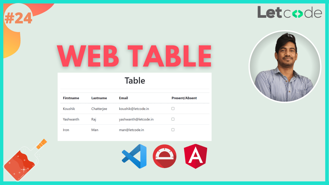 Web table concept