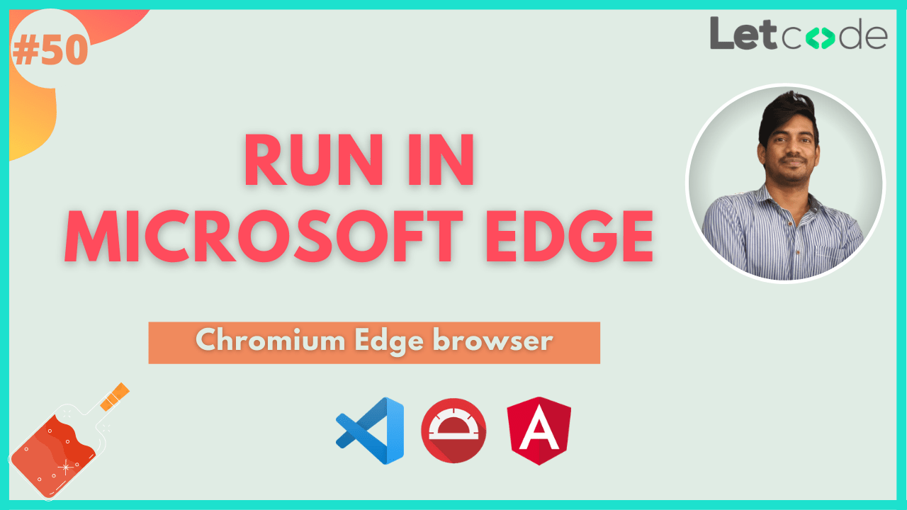 Run in Edge chromium