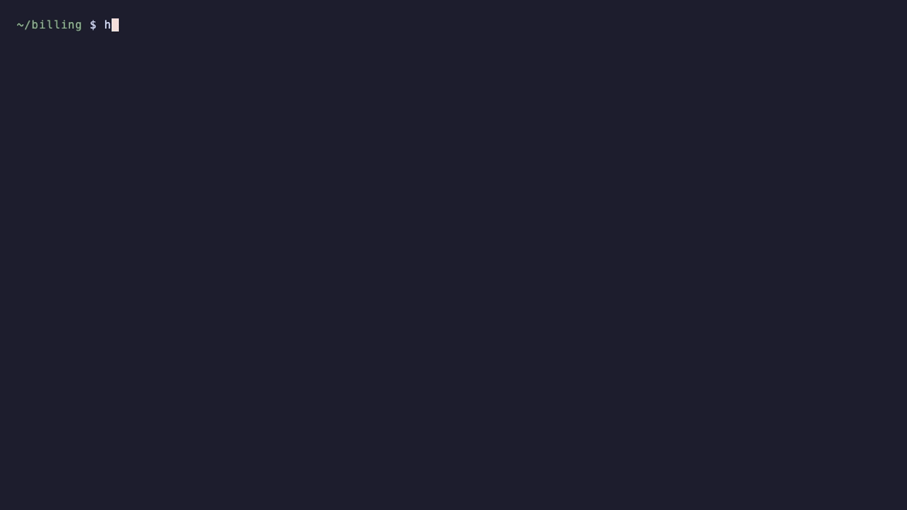 hatswap: the account picker showing each account's email and 5-hour and weekly usage, setting the default and pinning the folder from it, claude starting on the pinned account inside the folder and on the default outside it, switching a conversation to another account, and handing the task to Codex