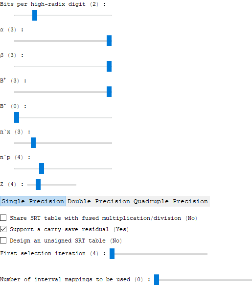 System Parameters Notebook View -in Mathematica 9.0