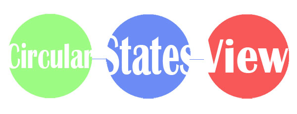 CircularStatesView: Simple states view in Swift