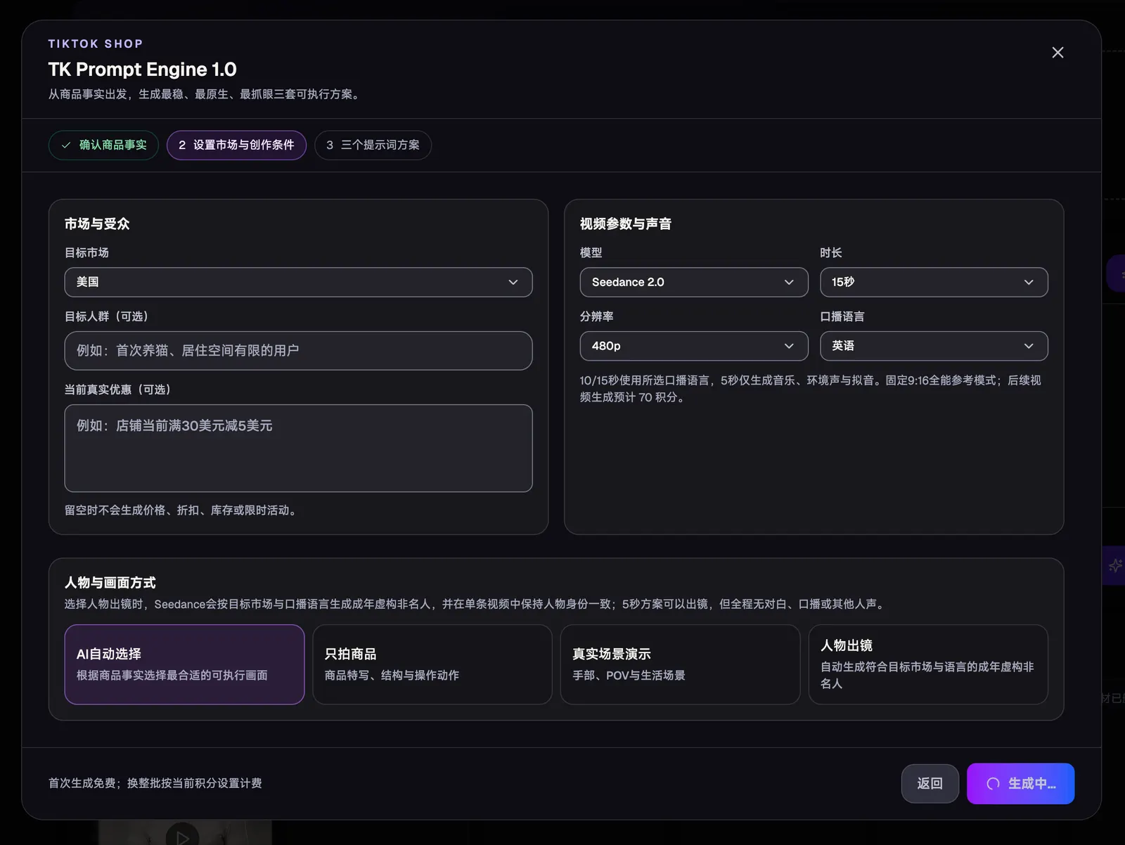 设置市场与创作条件