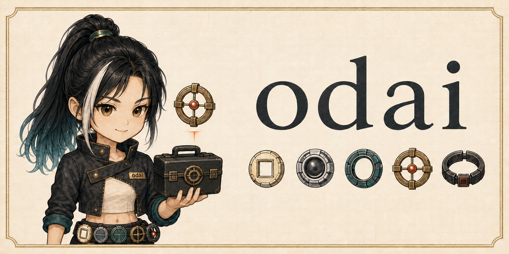Dai, the odai mascot