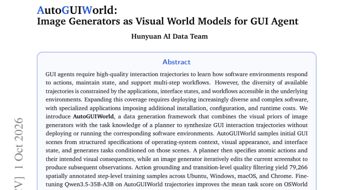 AutoGUIWorld: Image Generators as Visual World Models for GUI Agent