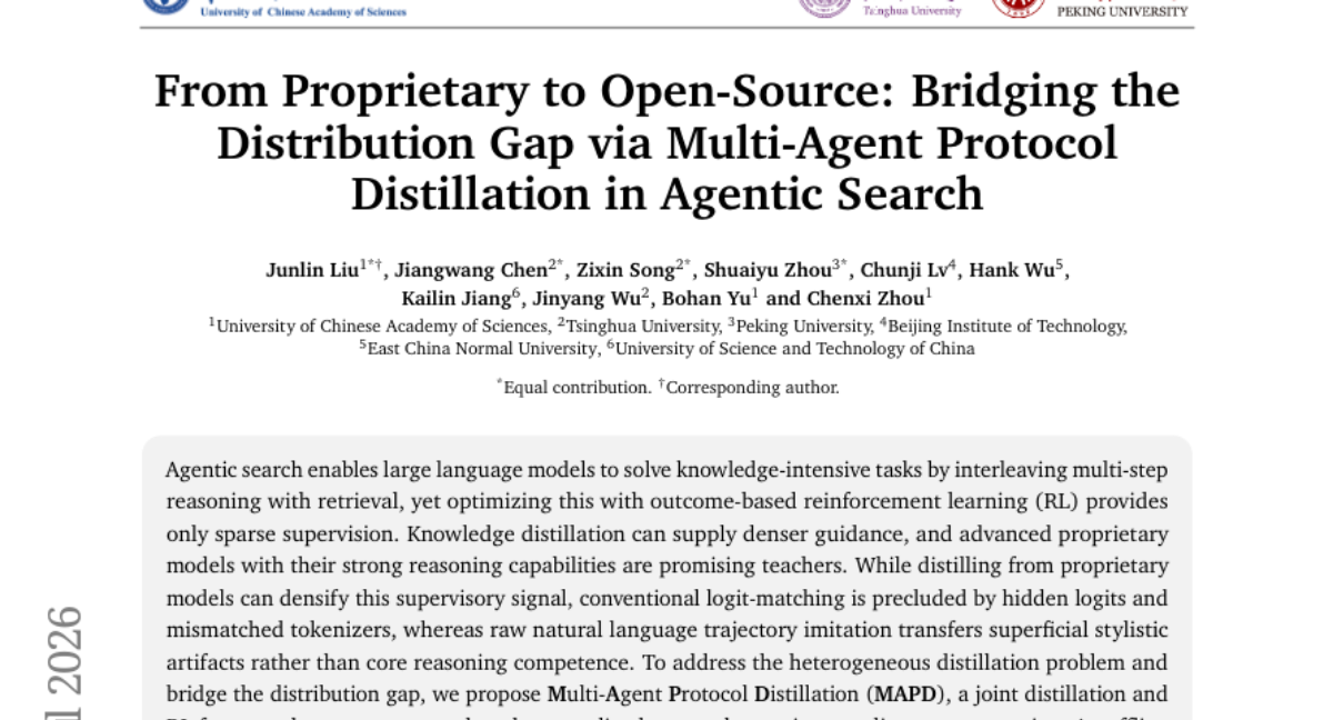 From Proprietary to Open-Source: Bridging the Distribution Gap via Multi-Agent Protocol Distillation in Agentic Search
