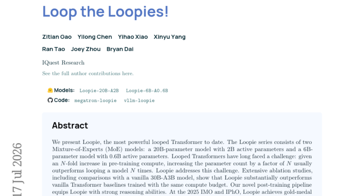 Loop the Loopies!
