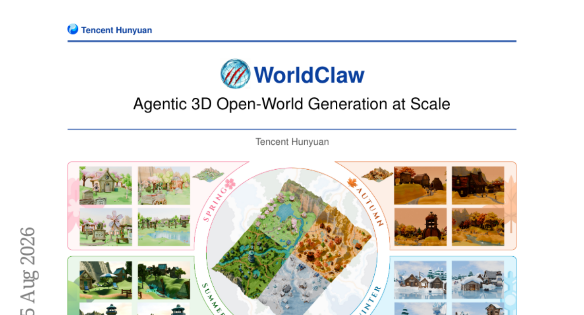 WorldClaw: Agentic 3D Open-World Generation at Scale