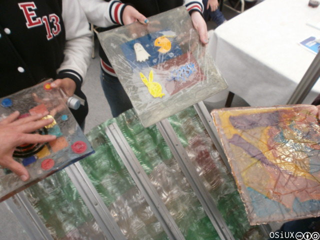 Materiales Reciclados en Plaza Ciencia 2013