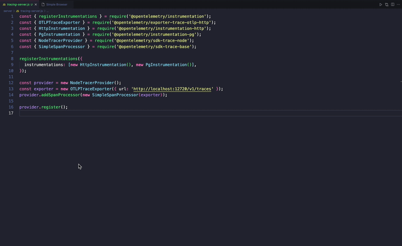 GitHub - oslabs-beta/trace-visualization: Data Visualization Tool for a ...