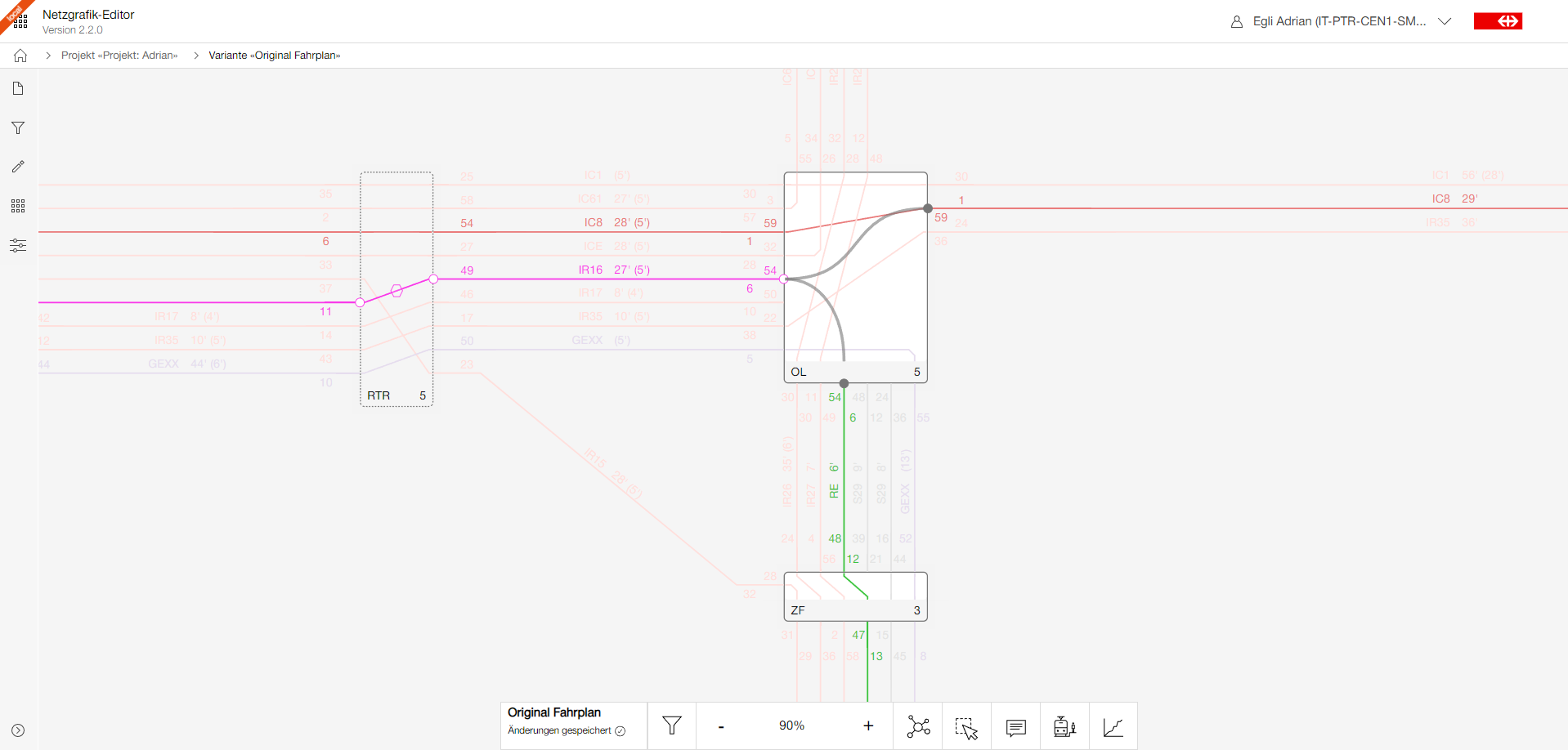 Netzgrafik-Editor