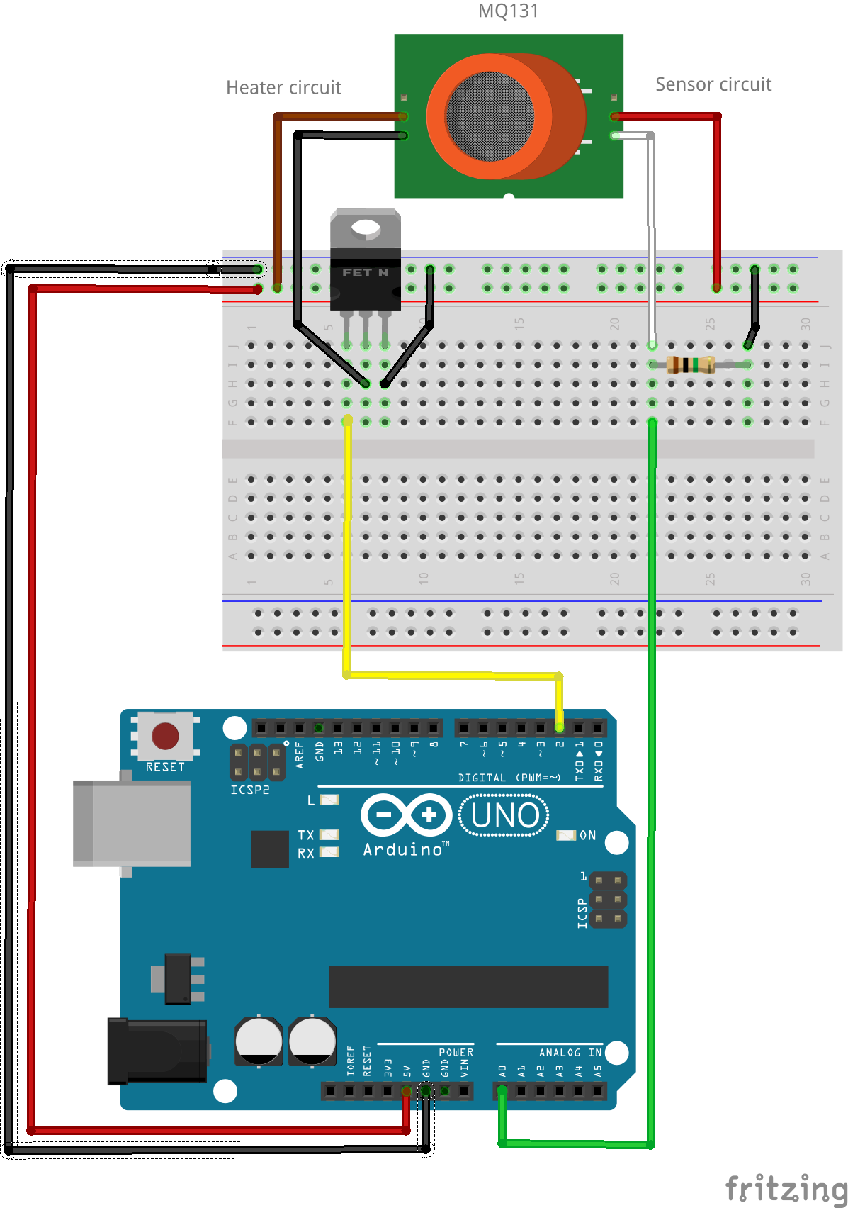 Arduino Mq131 Driver