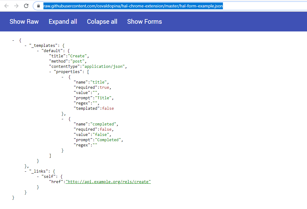 Hal form example github