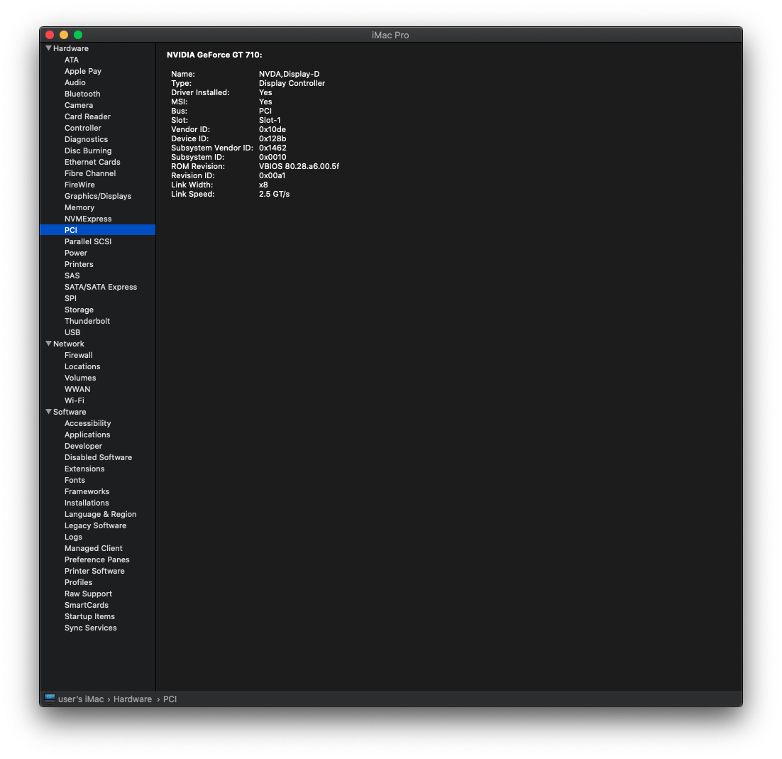 System Information - PC