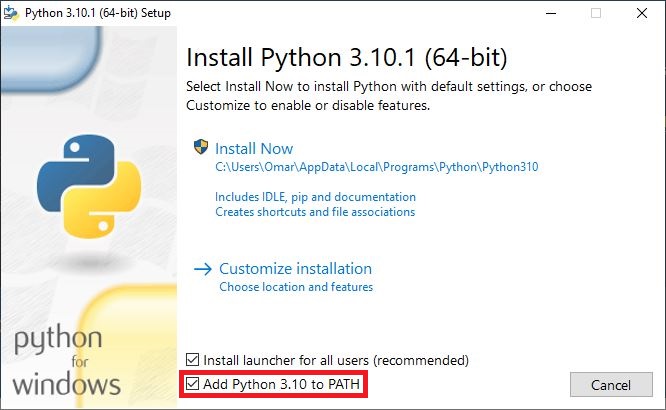 Adding Python to PATH on Install