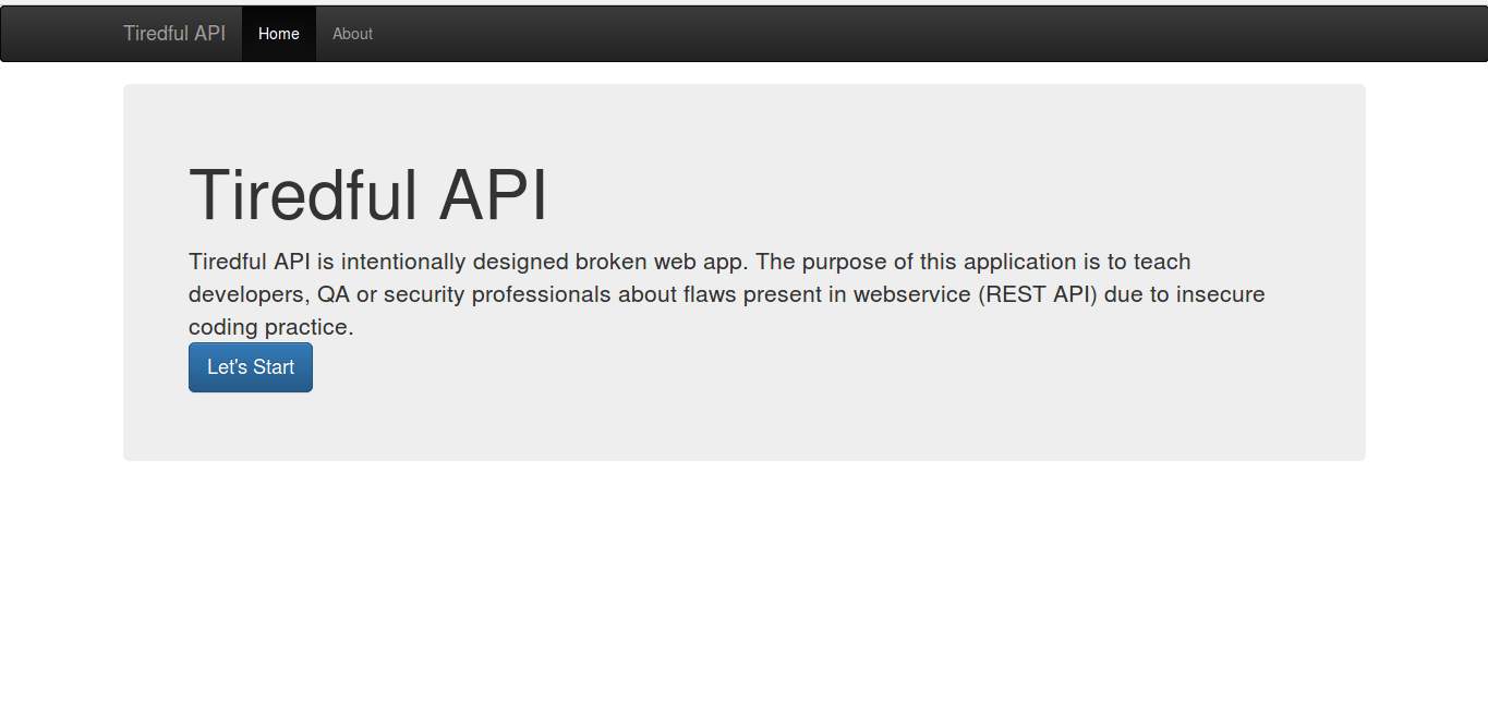 Tiredful API image