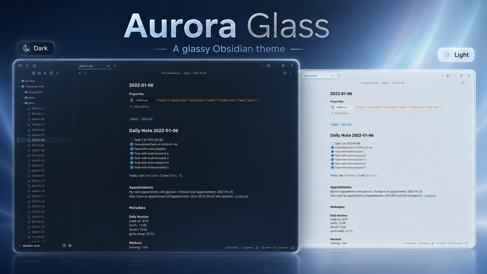 Aurora Glass screenshot