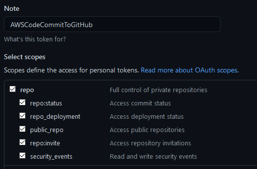 GitHub Access Token