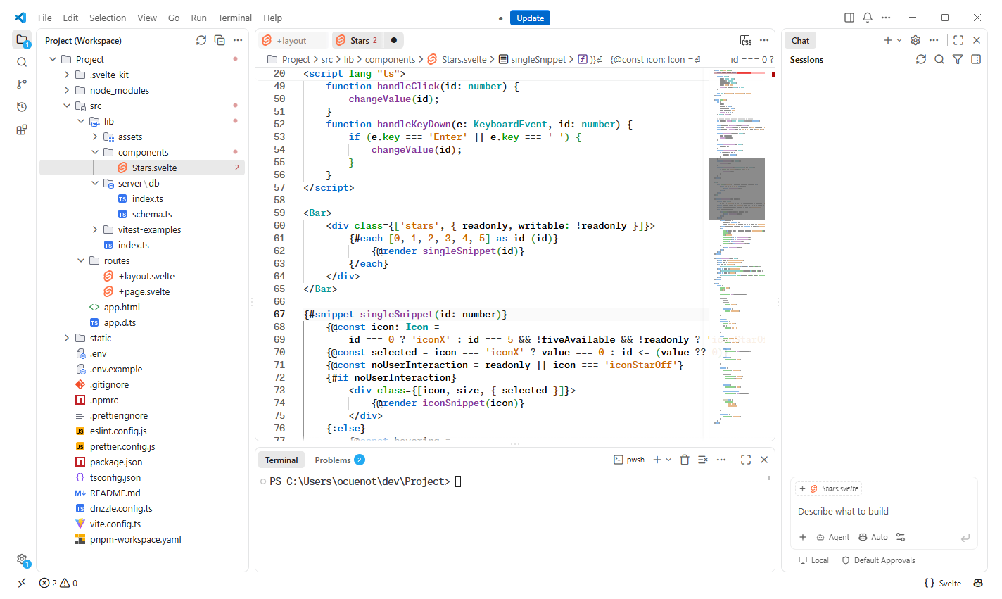 Light theme preview