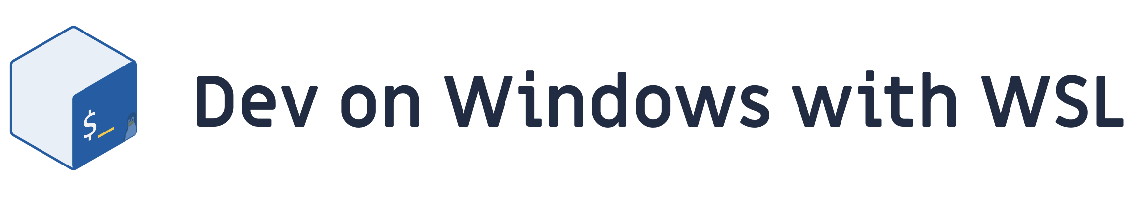 Dev on Windows with WSL