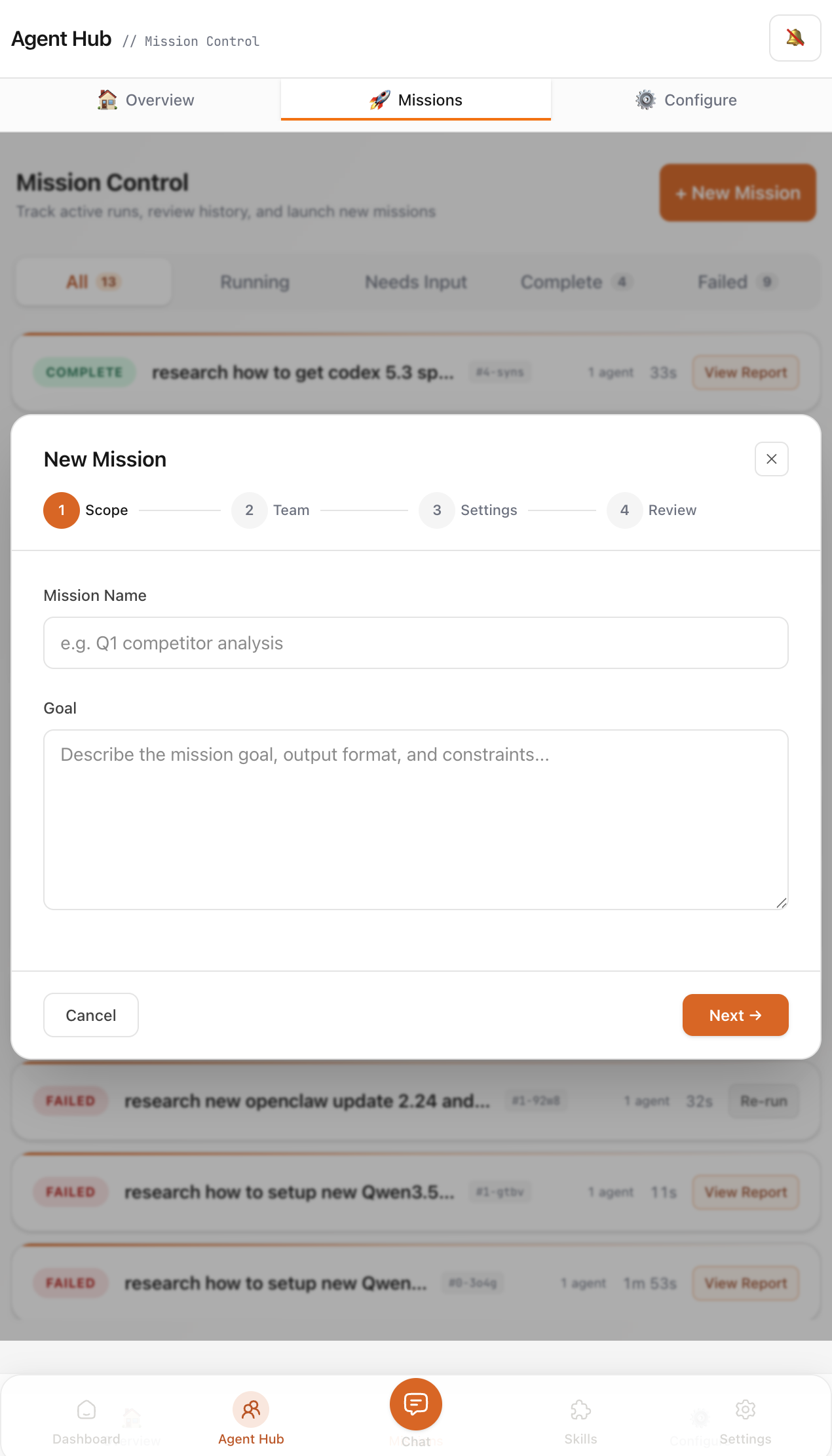 Mobile Hub
