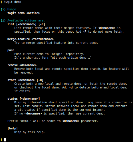 twgit demo