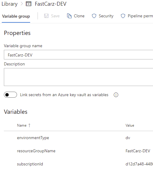 ADO Variables