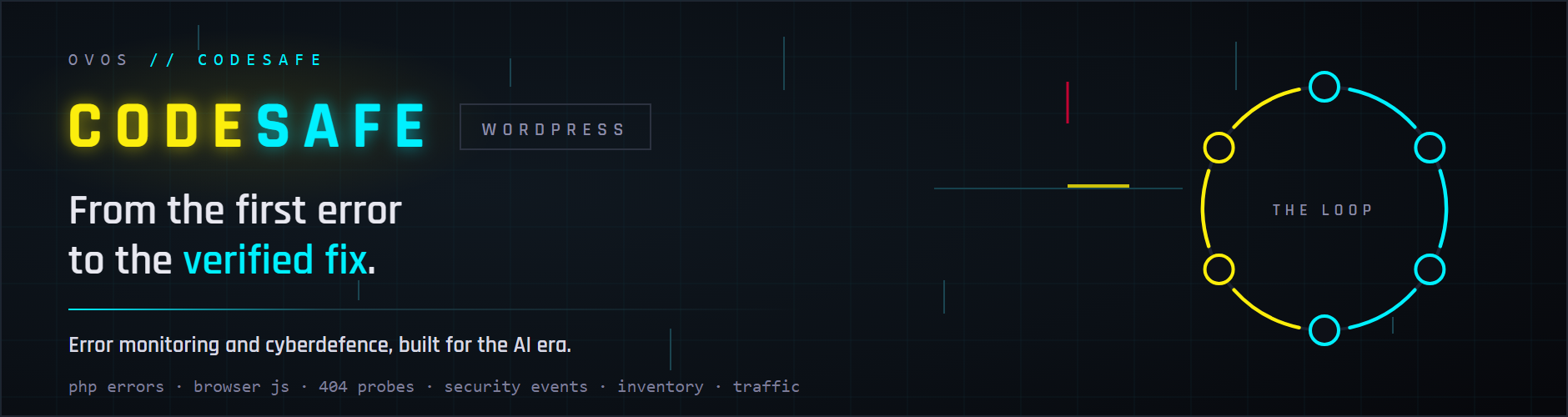 ovos codesafe — the WordPress client: from the first error to the verified fix